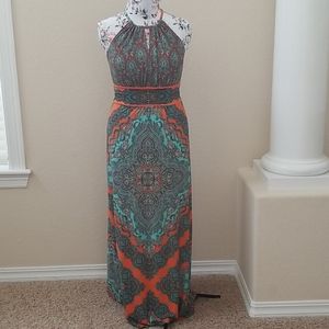 London Times Maxi Dress